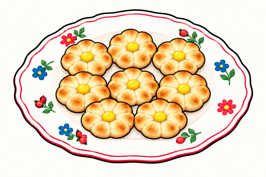 Сырнички-Ромашки «Ванильные»